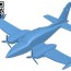 aircraft c310 b008654 file stl free