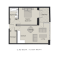 1 bedroom apartment floor plans leona