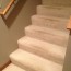 removed carpet from basement stairs