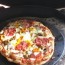 pizza on the big green egg recipe by