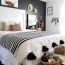 25 black and white bedrooms in