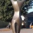bronze life size sculpture 70 inches by