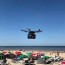 delivers pizza by drone to dutch beach