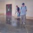 how to clean polished concrete floors