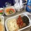 airplane food in economy vs first