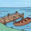 how to draw a dock oartsy