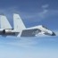 chinese fighter jet flies within feet