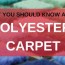 about polyester carpet carpet depot