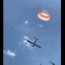 watch pilot uses emergency parachute