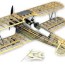 stearman pt 17 wood airplane model