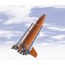 estes shuttle flying model rocket