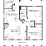 plan 64528 one story style with 2 bed