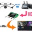 drone in your live video production