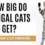 how big will a full grown bengal cat be