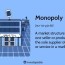 what is a monopoly types regulations