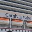carnival valor emerges from dry dock