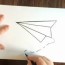 how to draw a paper airplane improve