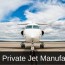 top 12 private jet manufacturers