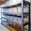diy basement storage shelves