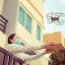 urban city uav drone deliver