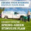 spring green lawn care stimulus plan