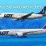 lot polish airlines fleet