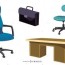 office furniture vectors vector download