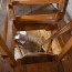 fix steep stairs with little headroom