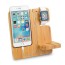 wooden iphone charging dock apple