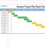 dynamic project planner gantt chart