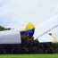 turn drone into a large propeller to