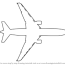 learn how to draw an aeroplane topview