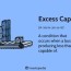 excess capacity definition causes