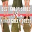 color shoes to wear with a khaki dress