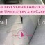 easy car upholstery stain remover