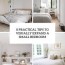 tips to visually expand a small bedroom