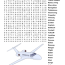 airplanes word search wordmint