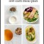 7 day 1200 calorie meal plan low carb