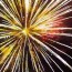 drone flies into fireworks video