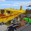want to fly an airplane in minecraft