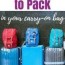 what not to pack in your carry on bag