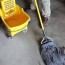 how to clean concrete basement floor