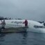 penger plane crash lands in pacific