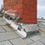 how a bad chimney causes roof problems