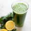 homemade kale green juice