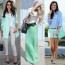 colors that go with mint green pants