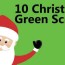 free christmas green screen top