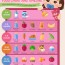 baby food charts timeline