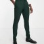 men green slim dress pants style