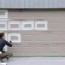 prepare and paint your garage door